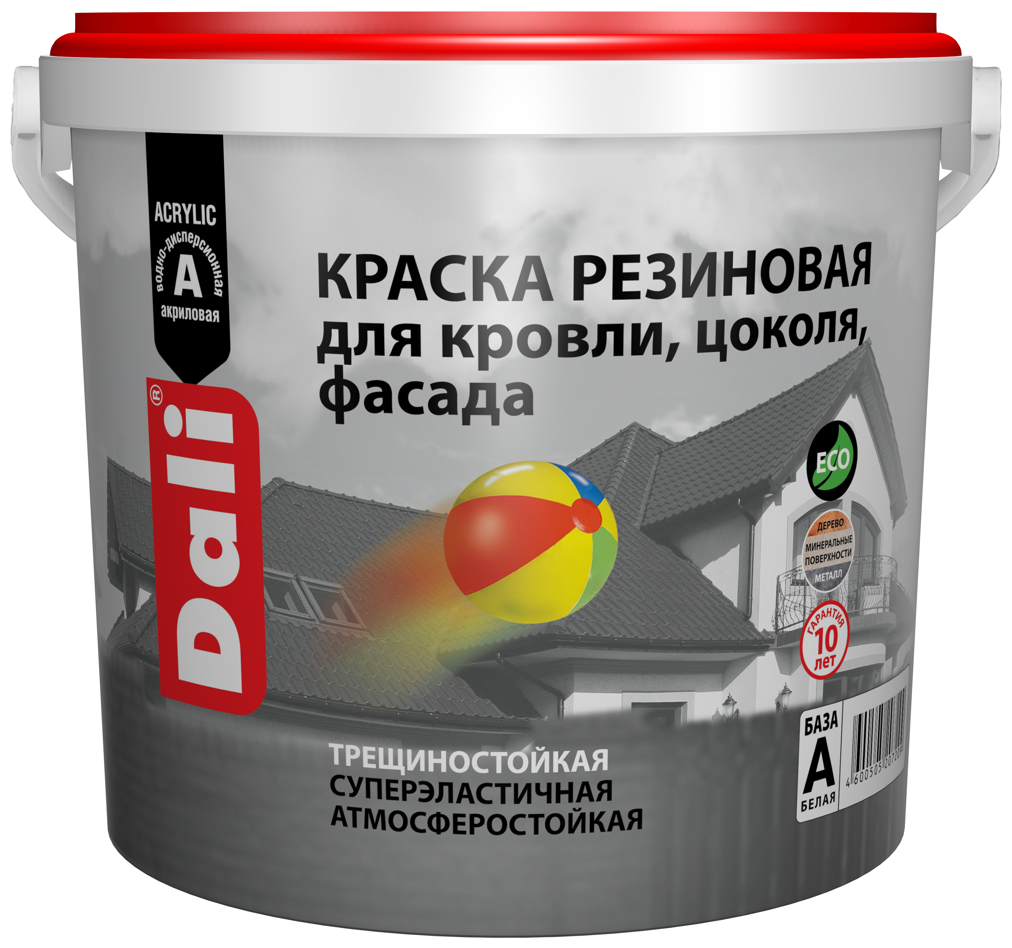 Краска резиновая «Dali» от магазина nik-ron.ru